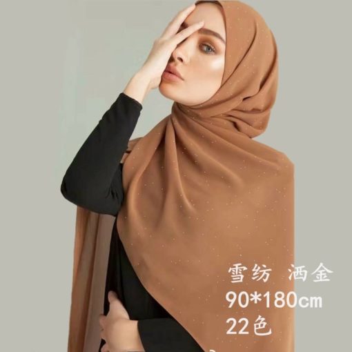 georgette scintillant