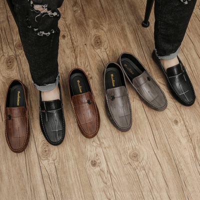 Mocassin class - gris, 39