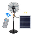 Ventilo solaire avec commande