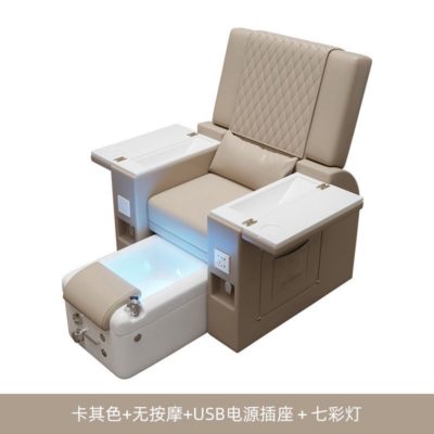 chaise pédicure relaxant en cuir original